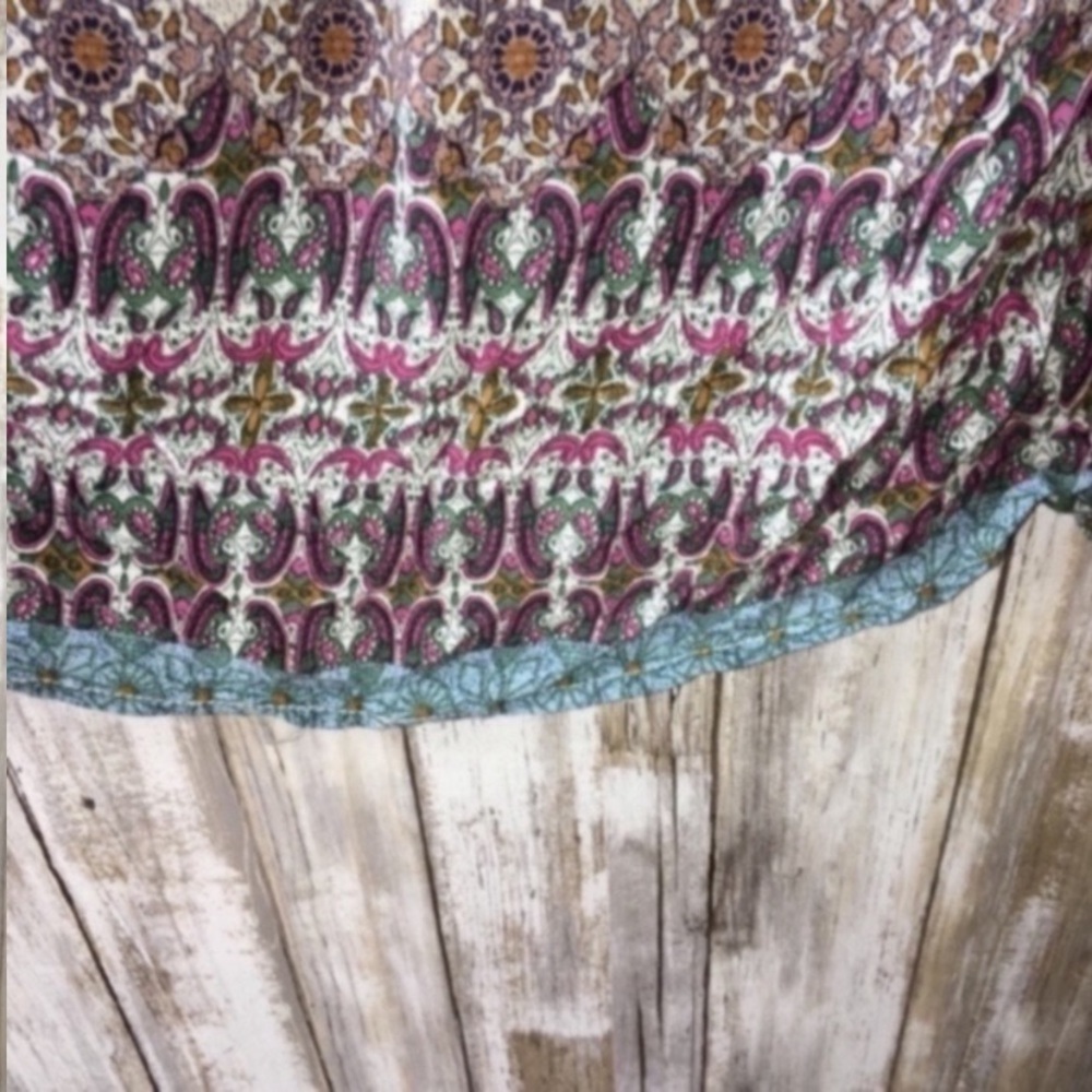 Flying Tomato Mixed Print Blouse - Picture 2 of 5